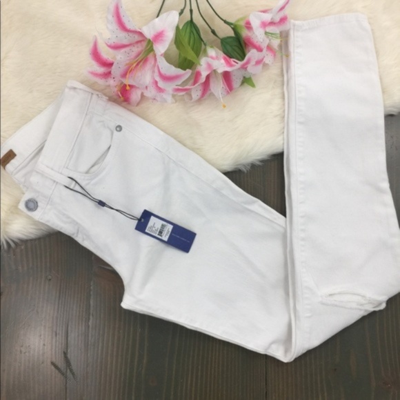 {Rebecca Minkoff} Midrise Skinny White Jeans - Picture 7 of 8